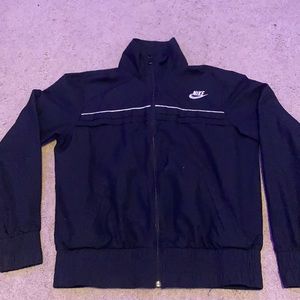 Black vintage Nike jacket youth Xl fits like a women’s M